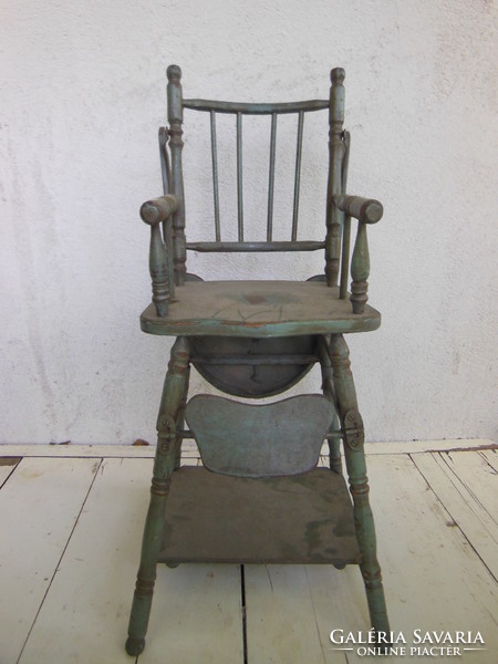 High chair - 71 x 40 x 34 cm - antique - Austrian - 56 x 43 x 34 cm - beautiful decoration - flawless