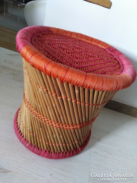 Bamboo seat - ethno style