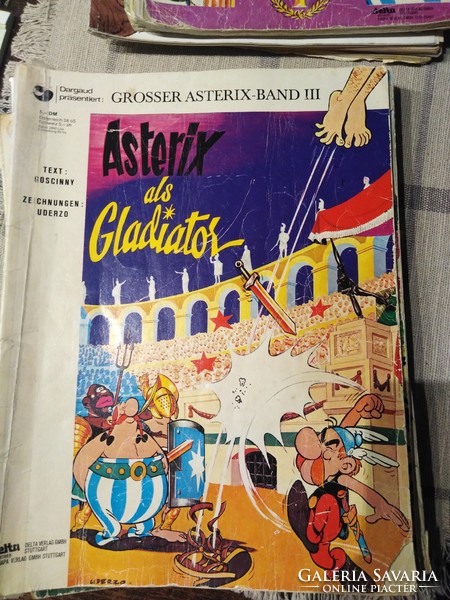 Asterix - képregények / német nyelvű - 14 db.