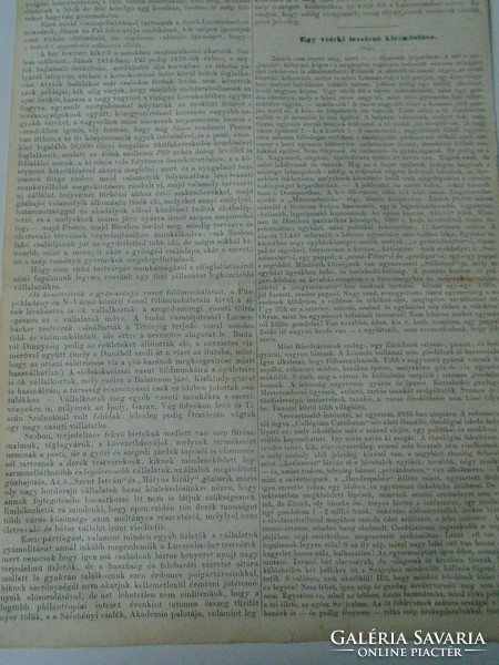 S0659 Luczenbacher testvérek - Szob - Püspökladány Győr    cikk és  fametszet egy 1861-es újságból