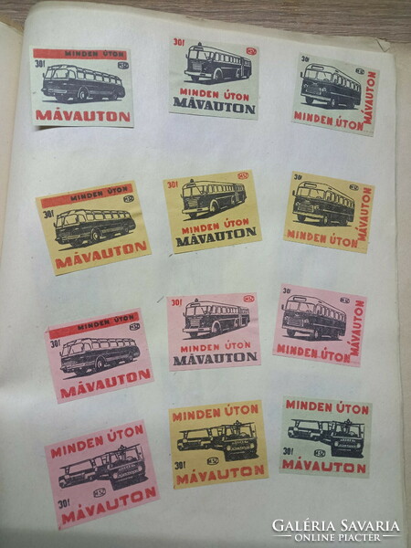 Very rare huge collection of old match tags from the 1950s-60s ii.