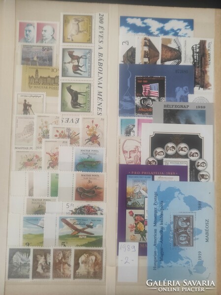1989 - Year stamps. -2-