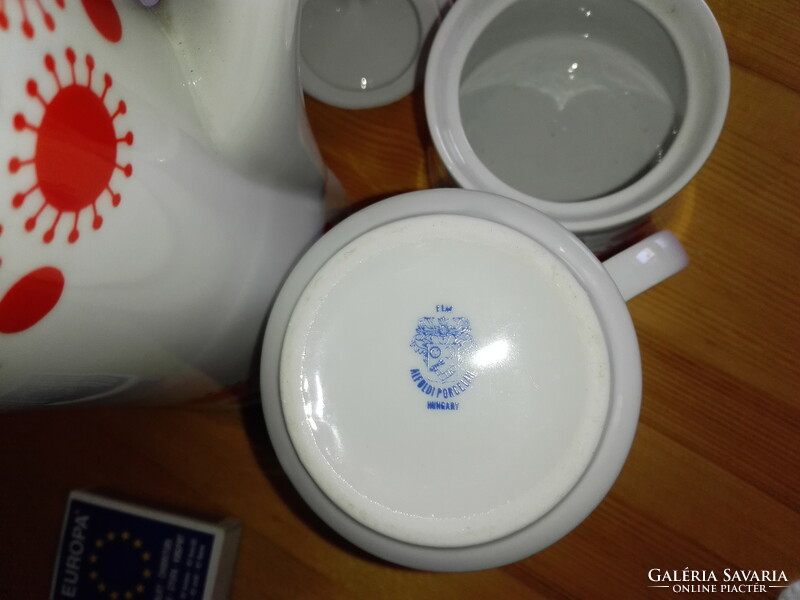Alföldi porcelain, coffee pouring set.