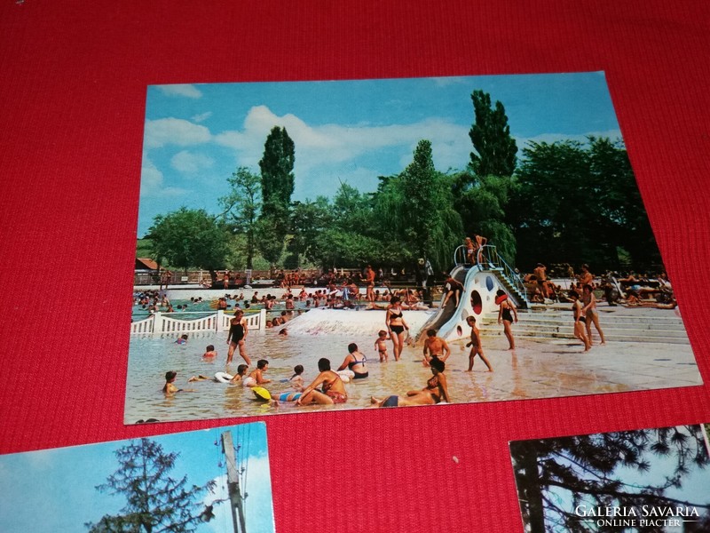 Régi képeslapok ( román) FÉLIXFÜRDŐ Baile Felix 1960-70-s évek 4 db egyben 43