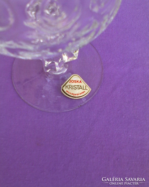 Joska crystal chalice + lid