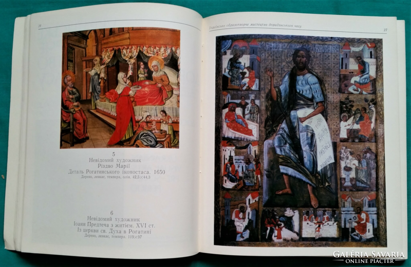 Fine arts museum publication - Ukrainian visual art before the Soviet period - multilingual