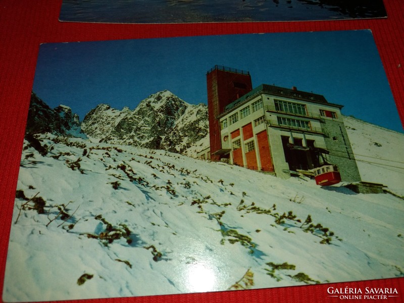 Old postcards (Czechoslovak) High Tatras, 1960s-70s, 8 in one 46