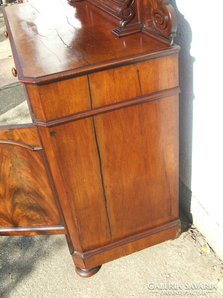 Glass chair sideboard