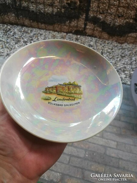 Unterweissbach old luster-glazed porcelain bowl