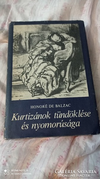 Honoré de Balzac: Kurtizánok tündöklése és nyomorúsága szépirodalmi könyv