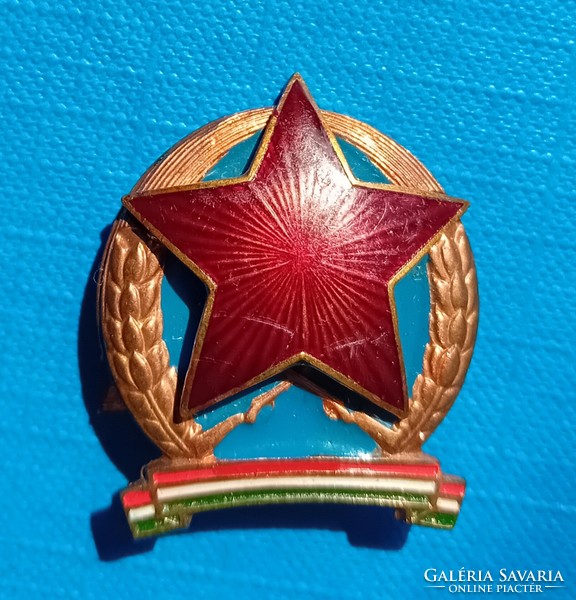 Rendőr sapkajelvény Rákosi kprszak