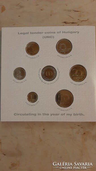 Coins of Hungary baby 2008 circulation line unc only 1000 pcs