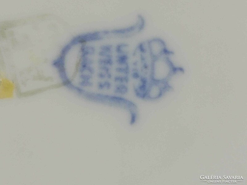 Unterweissbach régi lüsztermázas porcelán tálka