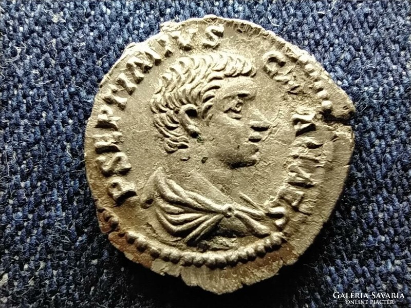 Római Birodalom Geta (211-211) RIC 38b Ezüst Dénár MINERVA (id79095)