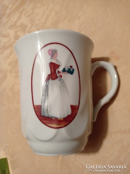 German hot chocolate porcelain cup, 3 dl