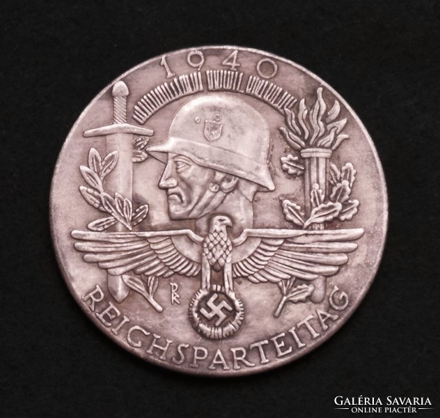Large (50mm) German Nazi SS Imperial Commemorative Medal #3