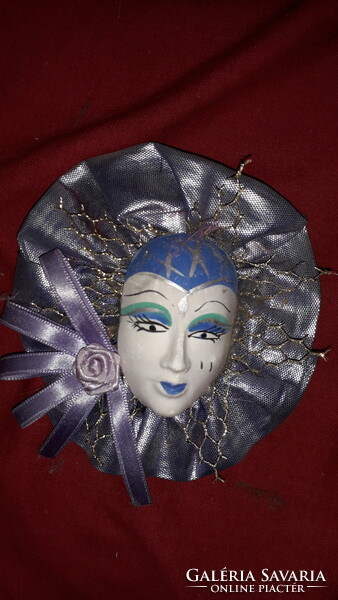 Fairytale Venice - carnival porcelain mask - wall decoration 11 x 10 cm according to the pictures 2.