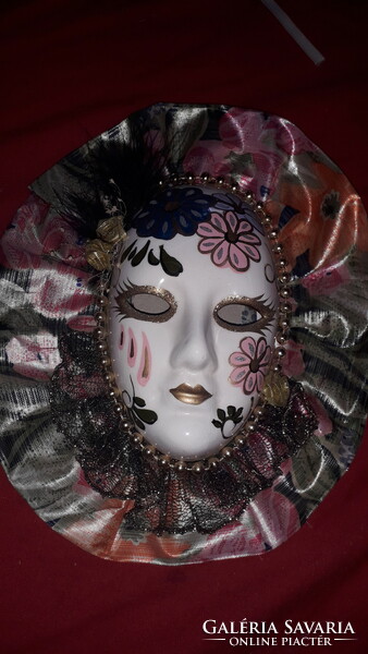 Fairy tale - Venice - carnival porcelain mask - wall decoration 20 x 18 cm according to the pictures 15.