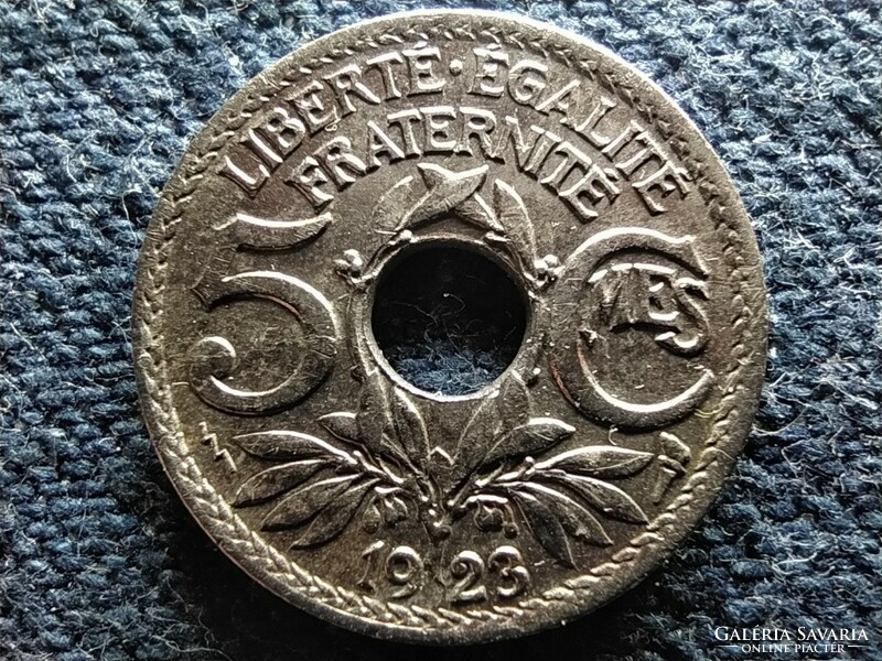 Third Republic of France 5 centimes 1923 (id29095)