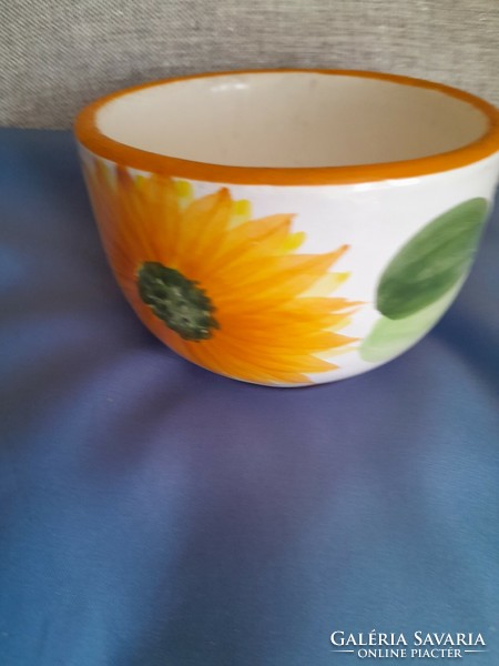 Sunflower ceramic large cup 5 dl