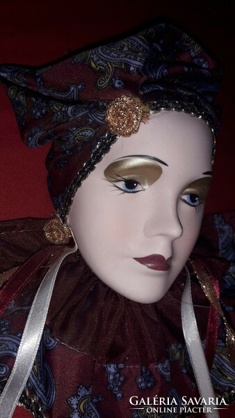 Fairytale true to life - Venice - carnival porcelain mask - wall decoration 18 x 18 cm according to the pictures 16.
