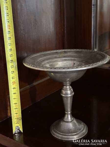 Silver footed bowl