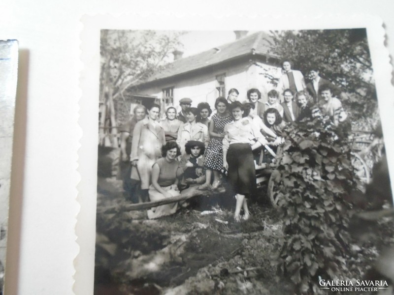 S0701.3    Svetits Leánygimnázium   növendékei Debrecen 1959k  7 db  kisméretű fotó