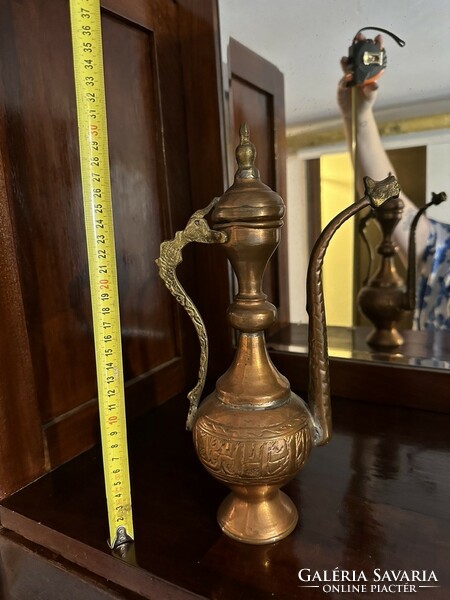 Arabic style copper jug
