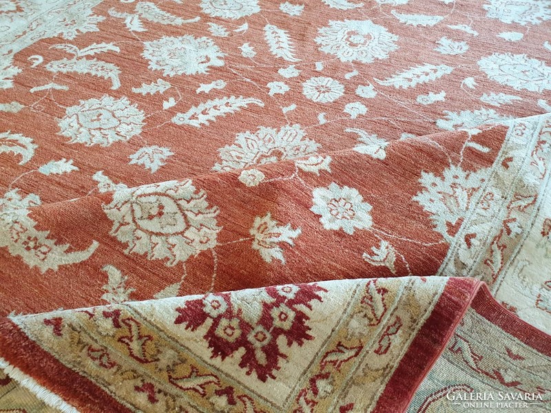 Dreamy afghan ziegler 305x430 cm hand-knotted twisted wool Persian rug mm183