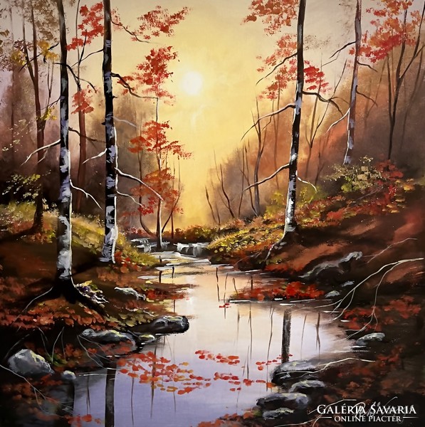 Pető bell++50x50 autumn forest