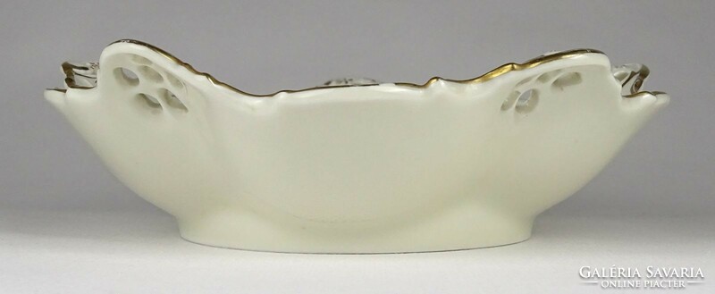 1O388 Régi vajszínű Rosenthal porcelán kínáló tál 19.5 cm