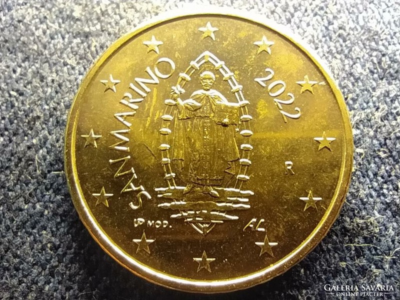 San Marino Köztársaság (1864-) 50 Euro Cent 2022 R  (id80388)