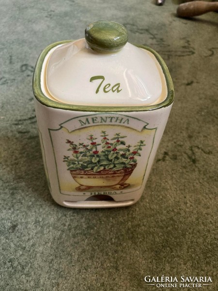 Porcelán teafilter tartó adagoló