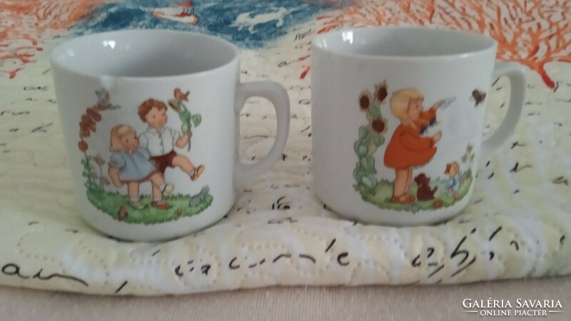 Zsolnay mugs with fairytale characters are wrong together