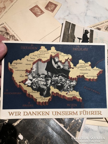 2Vh German 10 postcards including a.H