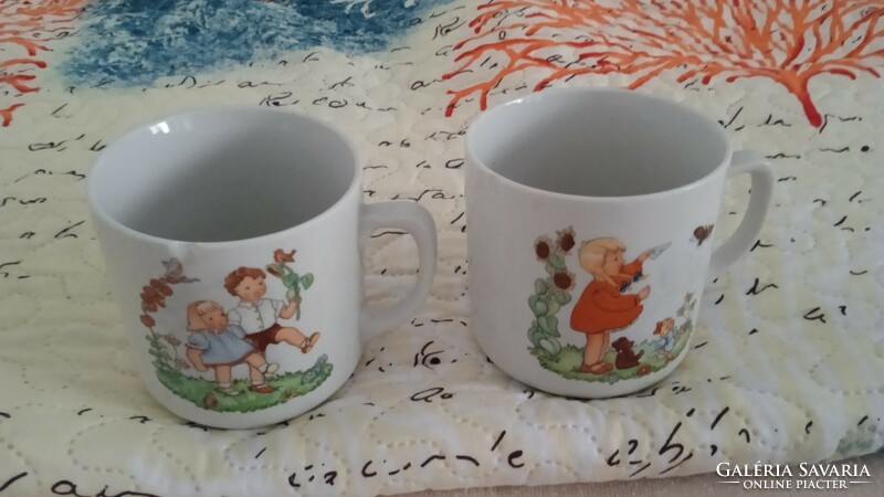Zsolnay mugs with fairytale characters are wrong together