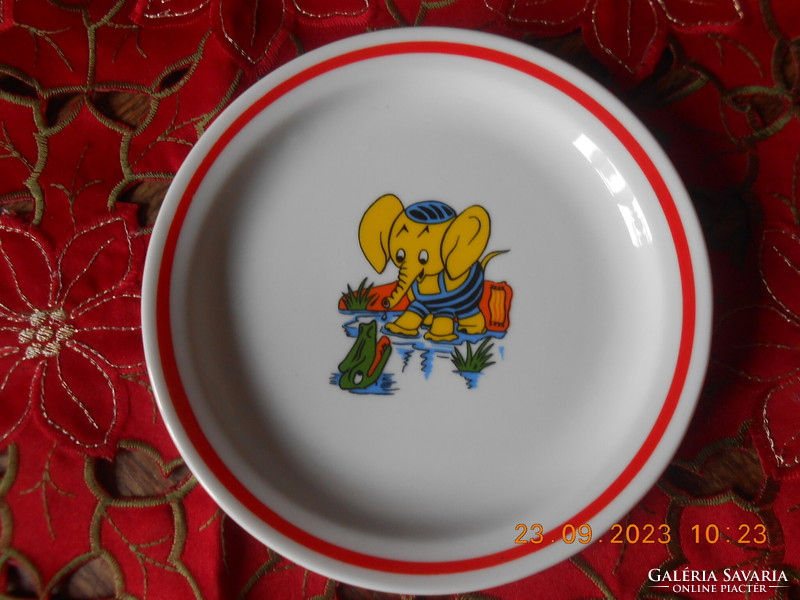 Zsolnay children's plate