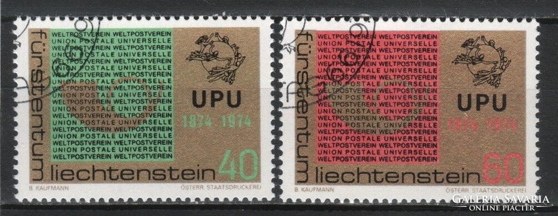 Liechtenstein  0146 Mi 607 - 608        1,50 Euró