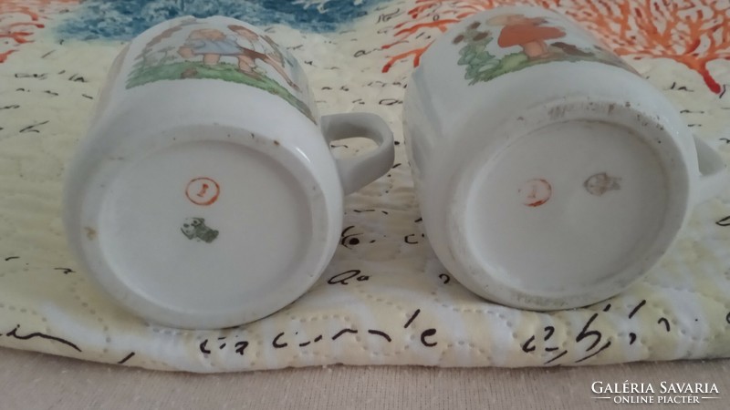 Zsolnay mugs with fairytale characters are wrong together