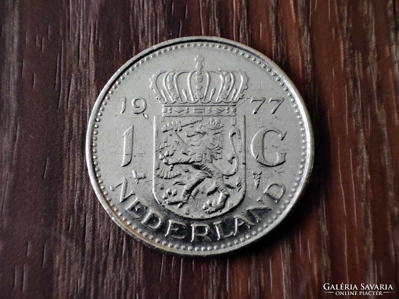 1 gulden,Hollandia 1977
