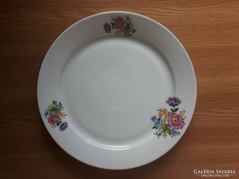 Alföldi porcelán virágcsokros süteményes tál, 28,5 cm