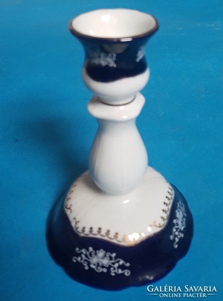 Zsolnay porcelán gyertyatartó