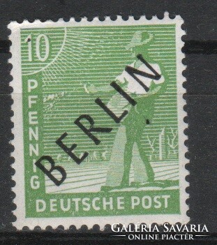 Postatiszta Berlin 0020  Mi. 4      3,00 Euro