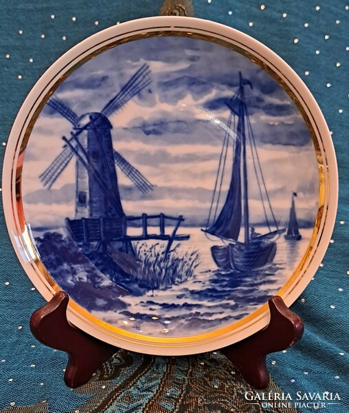 Nautical porcelain decorative plate, wall plate 2 (l4158)