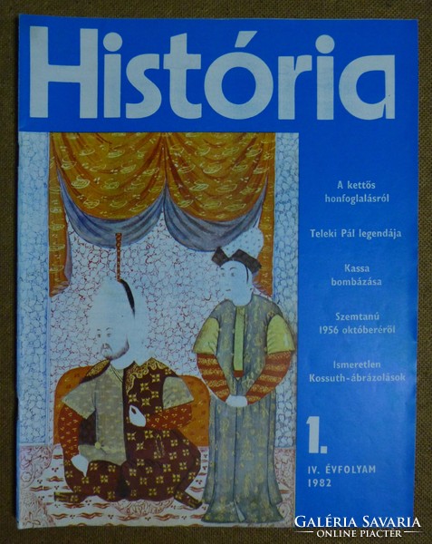 História folyóirat 1982