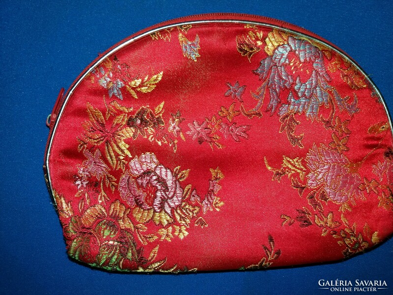 Retró keleti selyem hímzett neszesszer kézi táska a képek szerint