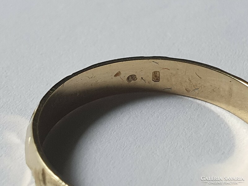Men's wedding ring 14k 3.64g