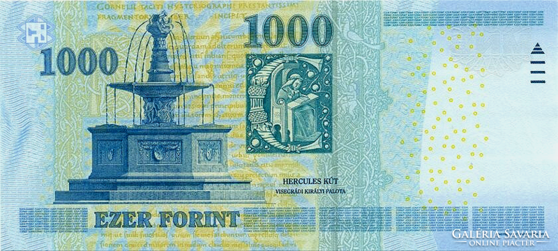 1000 forint 2012 UNC