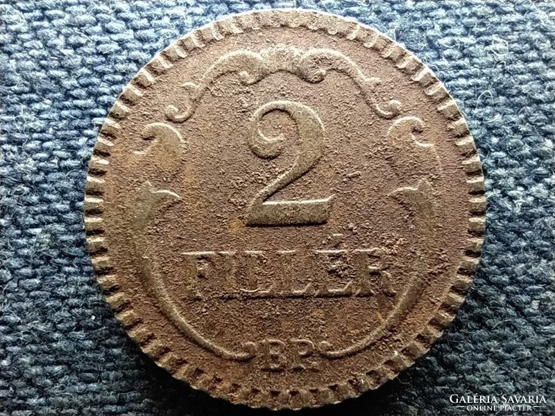 Wartime (1940-1944) iron 2 pennies 1940 bp (id68461)