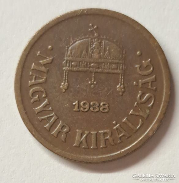 1938. Magyarország 2 fillér (537)